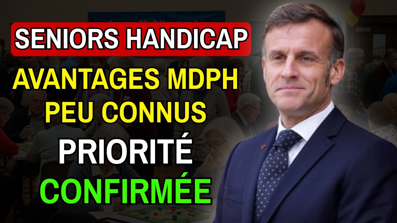 🔥 Seniors Handicap France 2026 : CMI, Priorité & Aides MDPH – Droits et Avantages !