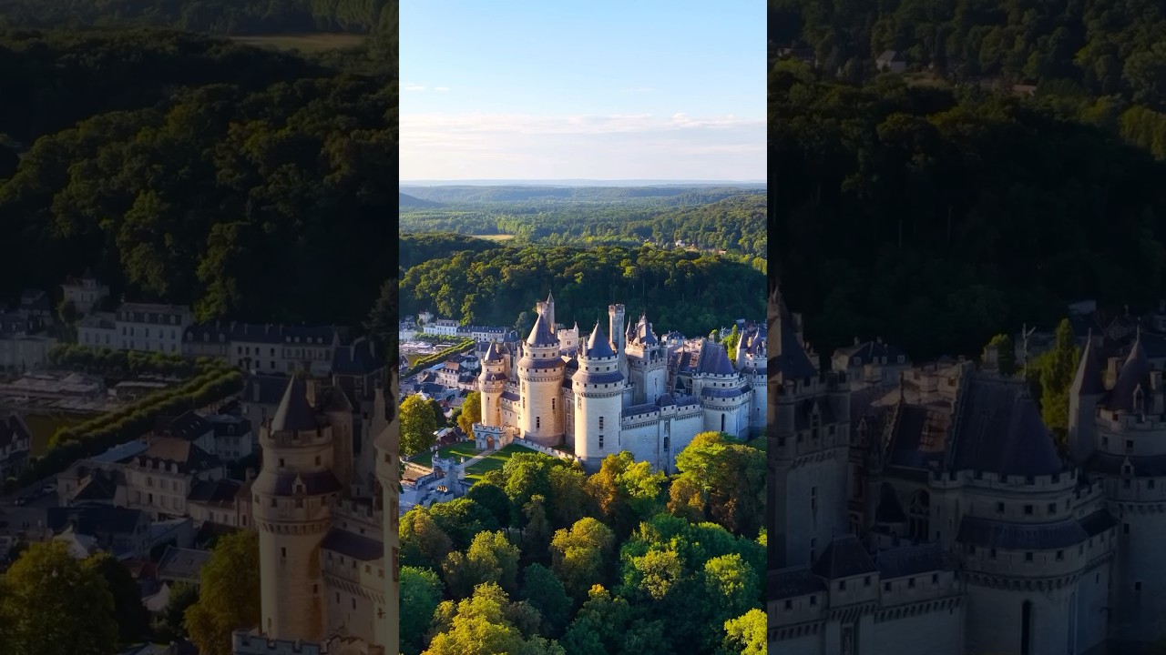Voici pourquoi MJ voulait racheter se château en France 🏰 #chateau #pierrefonds #nablezon