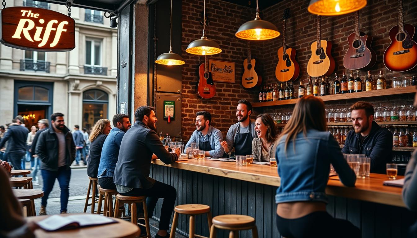 découvrez le nouveau bar rock décontracté en plein centre-ville de compiègne, un lieu convivial créé pour satisfaire les amateurs de musique et d'ambiance authentique.