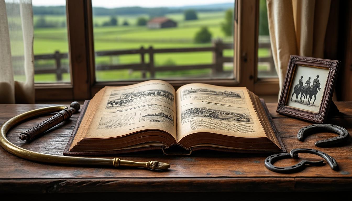 découvrez l'histoire captivante de grandvilliers à travers un livre passionnant sur ses haras et hippodromes, une plongée fascinante dans le patrimoine équestre local.