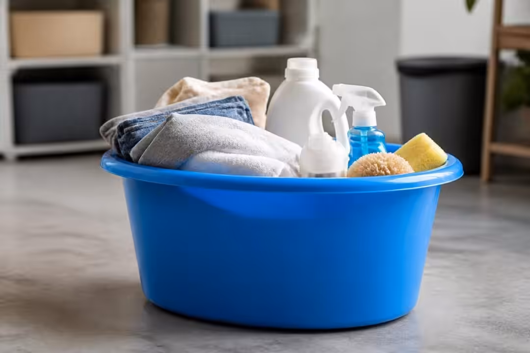 découvrez la bassine bleue, le bac de rangement indispensable pour organiser votre maison avec praticité et style.